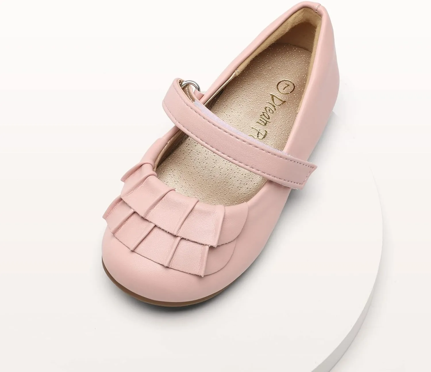 DREAM PAIRS Toddler Little Girls Mary Jane Ballet Flats Flower Girl Dress Shoes for Wedding Party School