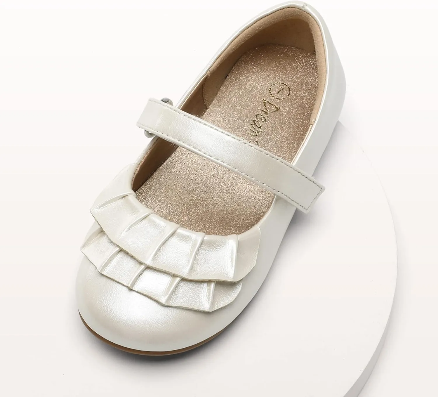 DREAM PAIRS Toddler Little Girls Mary Jane Ballet Flats Flower Girl Dress Shoes for Wedding Party School