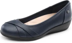 DREAM PAIRS Women's Ballet Flats Business Office Work Dress Shoes Comfortable Dressy Flats for Women