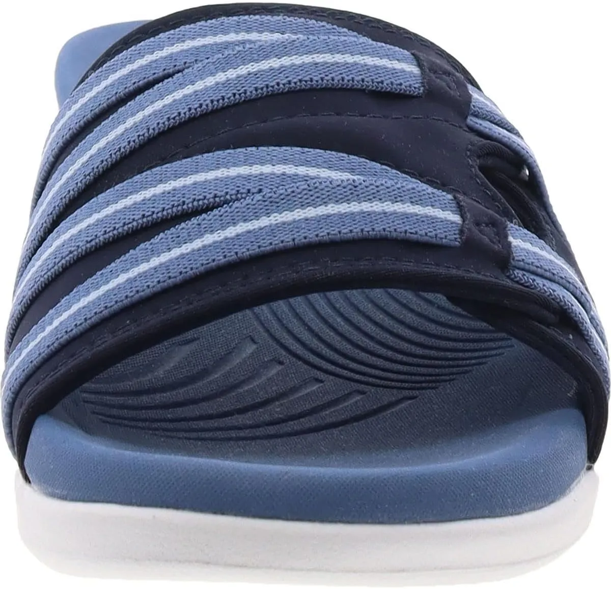 Easy Spirit Womens Wisher 2 Cushioned Footbed Peep-Toe Slide Sandals
