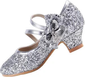 EIGHT KM Mary Jane Shoes for Girls - Toddler Shoes Girl Mary Jane Flats Kid Shoes - Multi Sizes & Colors for Ages 3-13 Years Baby Girl Shoes - Party Wedding Heels for Girls