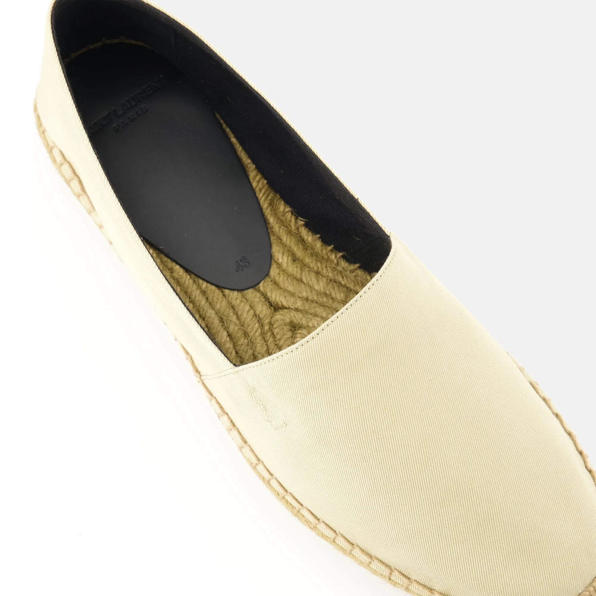 Espadrilles en gabardine