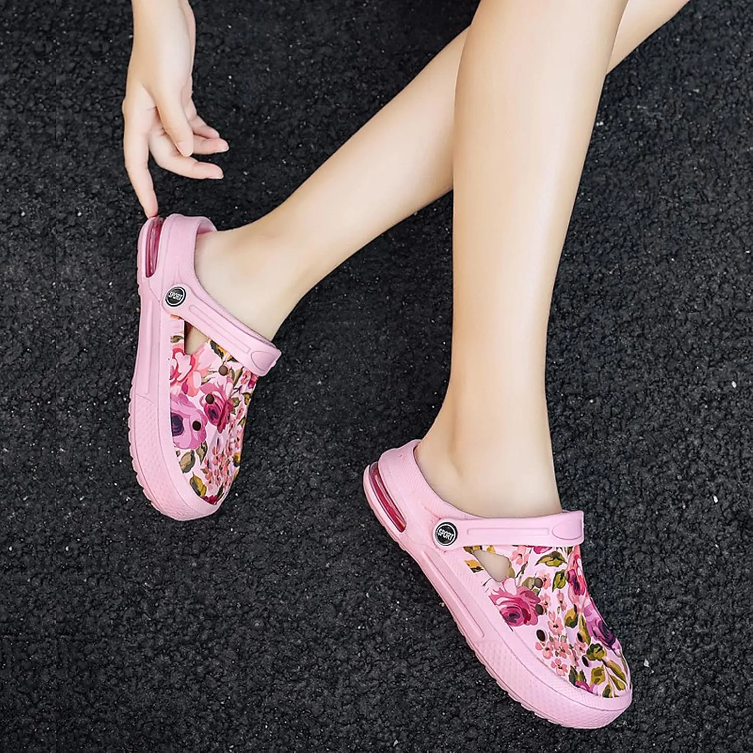 FLIOZY Mens Womens Garden Clogs Summer Garden Shoes Lightweight Beach Slippers Pool Water Sandals Indoor Outdoor Non Slip Clogs Sandals