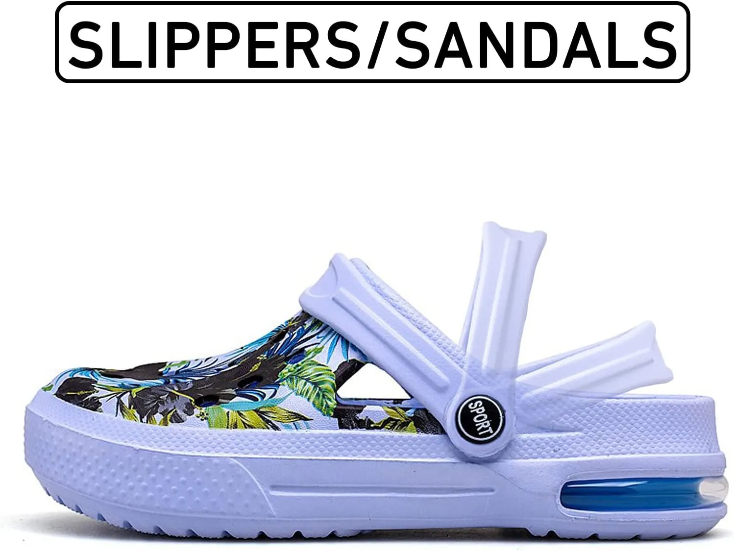 FLIOZY Mens Womens Garden Clogs Summer Garden Shoes Lightweight Beach Slippers Pool Water Sandals Indoor Outdoor Non Slip Clogs Sandals
