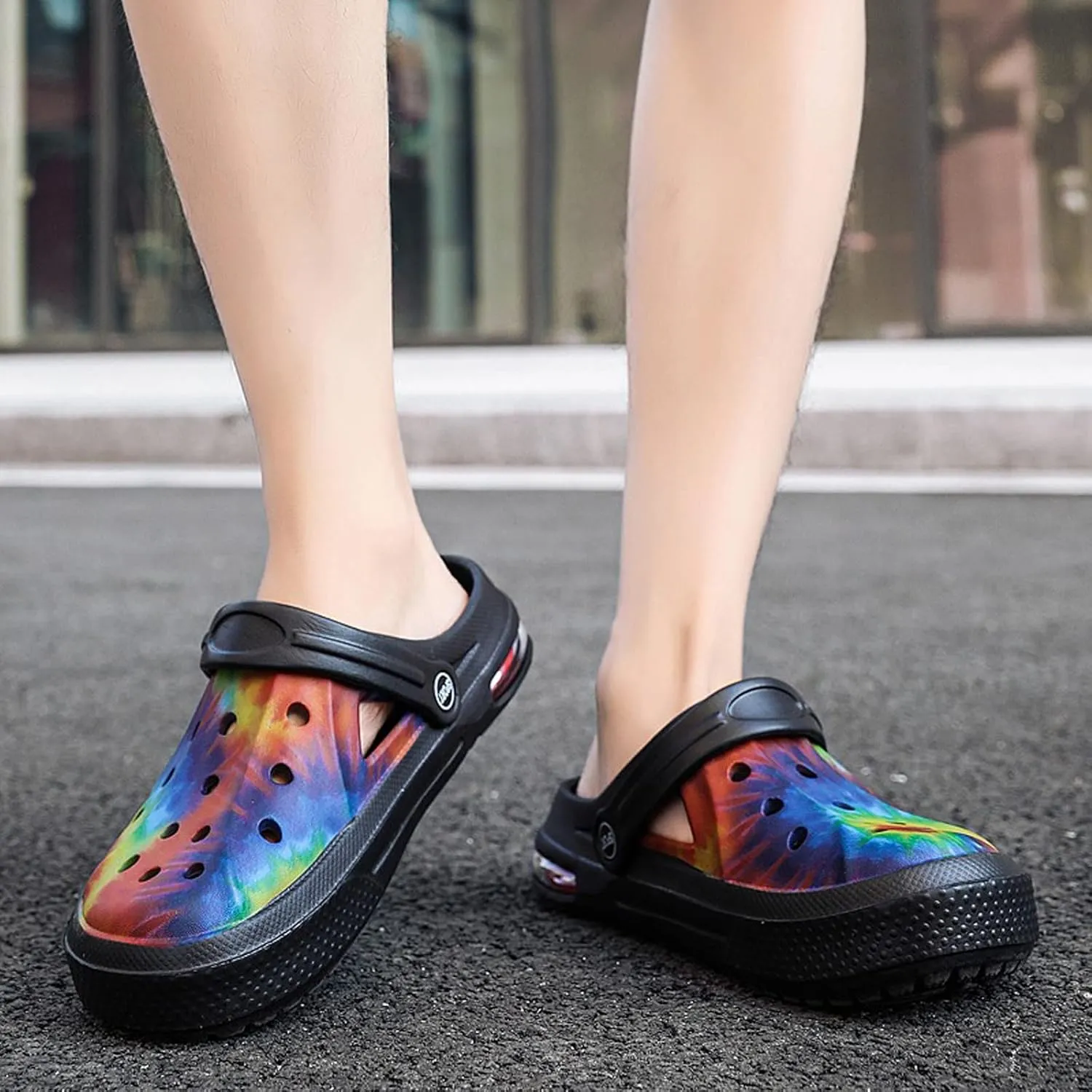 FLIOZY Mens Womens Garden Clogs Summer Garden Shoes Lightweight Beach Slippers Pool Water Sandals Indoor Outdoor Non Slip Clogs Sandals