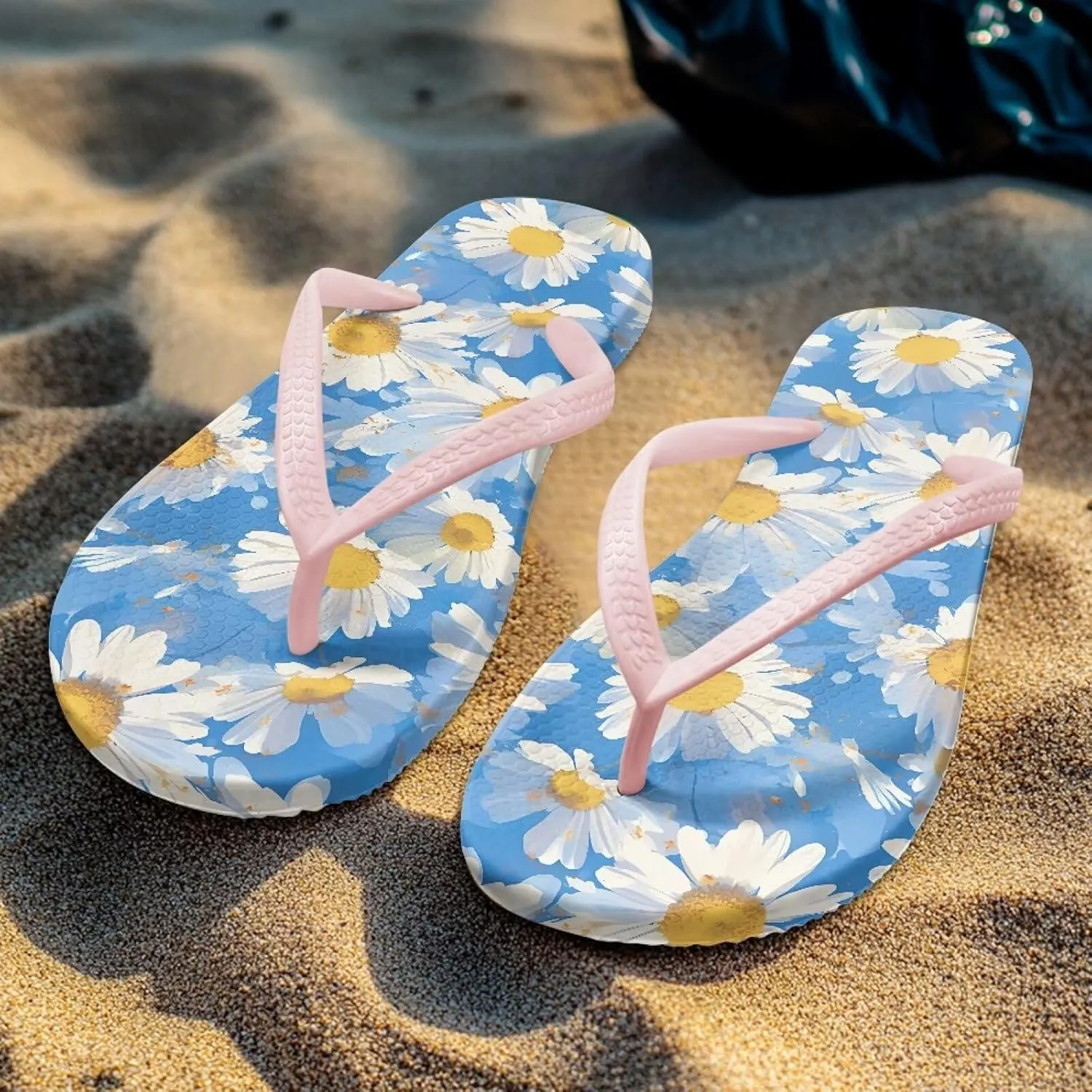 Flip Flops For Women Non-Slip Bathroom Shower Shoes Fashion Cushion EVA Indoor and Outdoor Sandals Size US 5.5-9.5