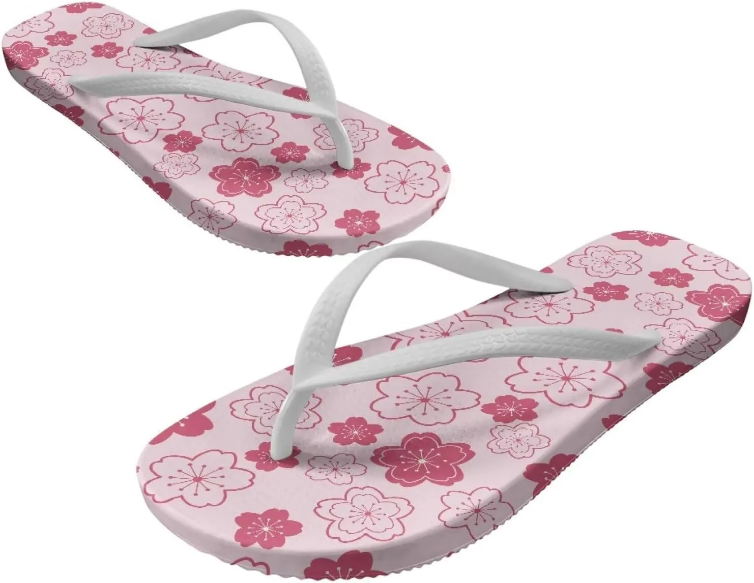 Flip Flops For Women Non-Slip Bathroom Shower Shoes Fashion Cushion EVA Indoor and Outdoor Sandals Size US 5.5-9.5