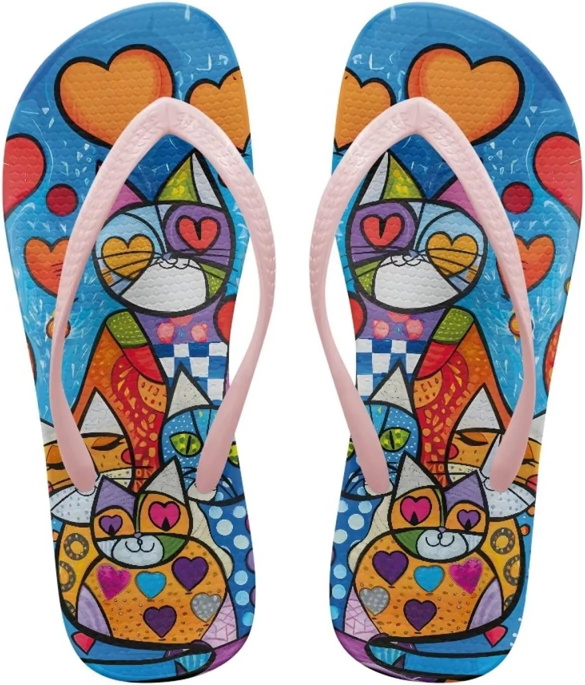 Flip Flops For Women Non-Slip Bathroom Shower Shoes Fashion Cushion EVA Indoor and Outdoor Sandals Size US 5.5-9.5