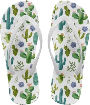 Flip Flops For Women Non-Slip Bathroom Shower Shoes Fashion Cushion EVA Indoor and Outdoor Sandals Size US 5.5-9.5