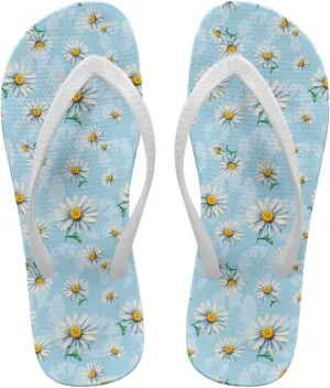 Flip Flops For Women Non-Slip Bathroom Shower Shoes Fashion Cushion EVA Indoor and Outdoor Sandals Size US 5.5-9.5