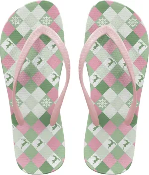 Flip Flops For Women Non-Slip Bathroom Shower Shoes Fashion Cushion EVA Indoor and Outdoor Sandals Size US 5.5-9.5