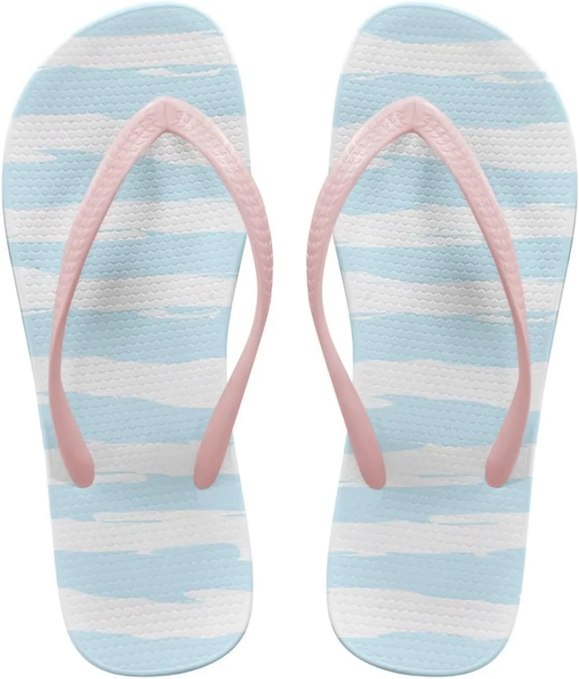 Flip Flops For Women Non-Slip Bathroom Shower Shoes Fashion Cushion EVA Indoor and Outdoor Sandals Size US 5.5-9.5