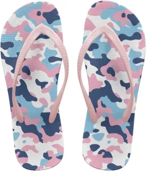 Flip Flops For Women Non-Slip Bathroom Shower Shoes Fashion Cushion EVA Indoor and Outdoor Sandals Size US 5.5-9.5