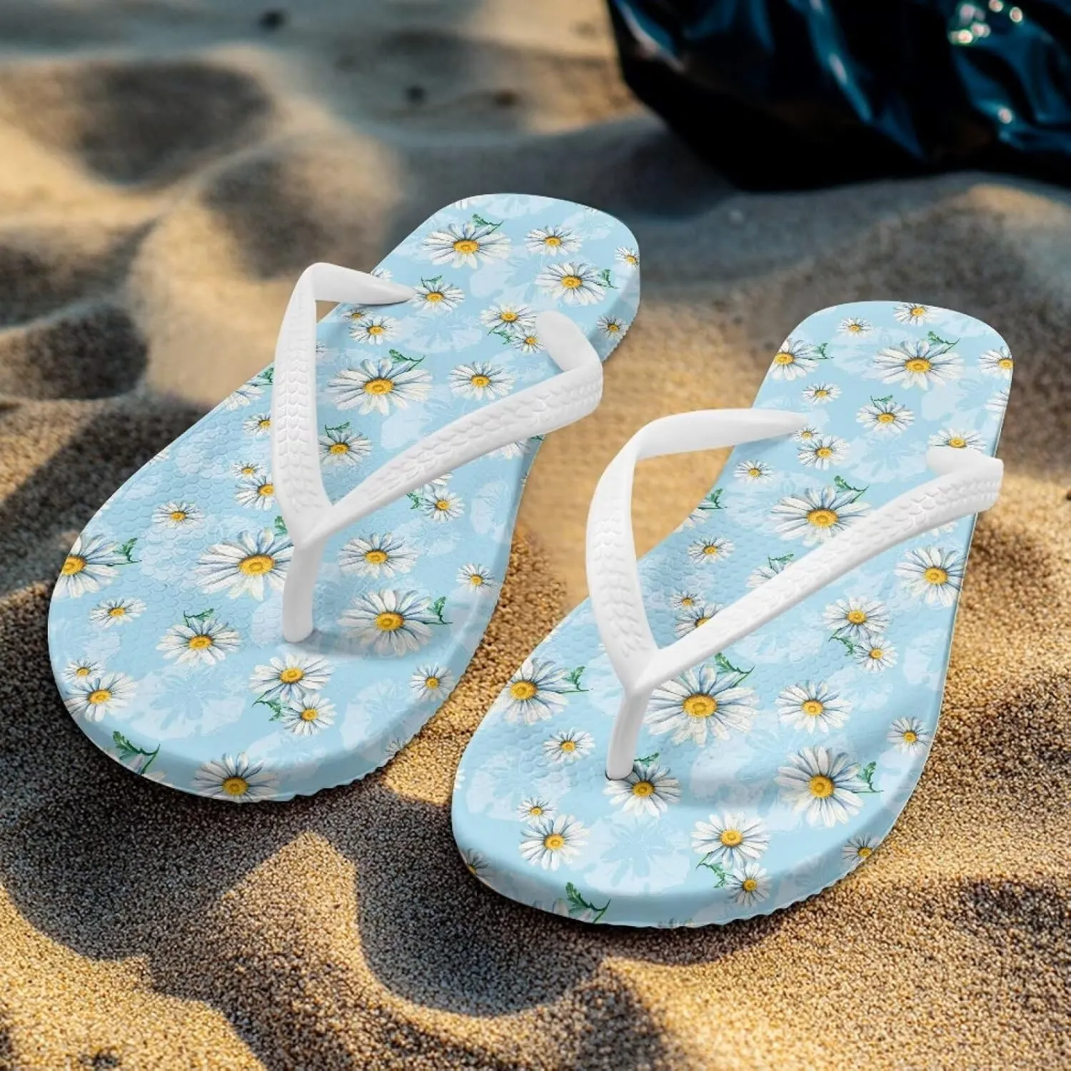 Flip Flops For Women Non-Slip Bathroom Shower Shoes Fashion Cushion EVA Indoor and Outdoor Sandals Size US 5.5-9.5