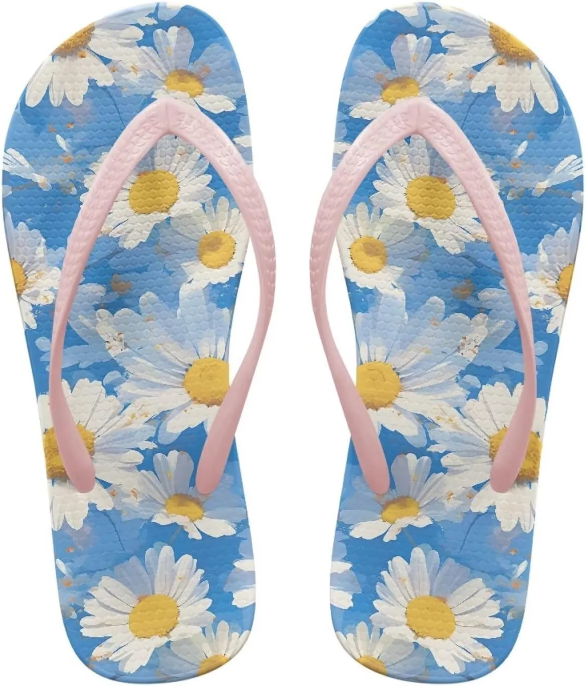Flip Flops For Women Non-Slip Bathroom Shower Shoes Fashion Cushion EVA Indoor and Outdoor Sandals Size US 5.5-9.5