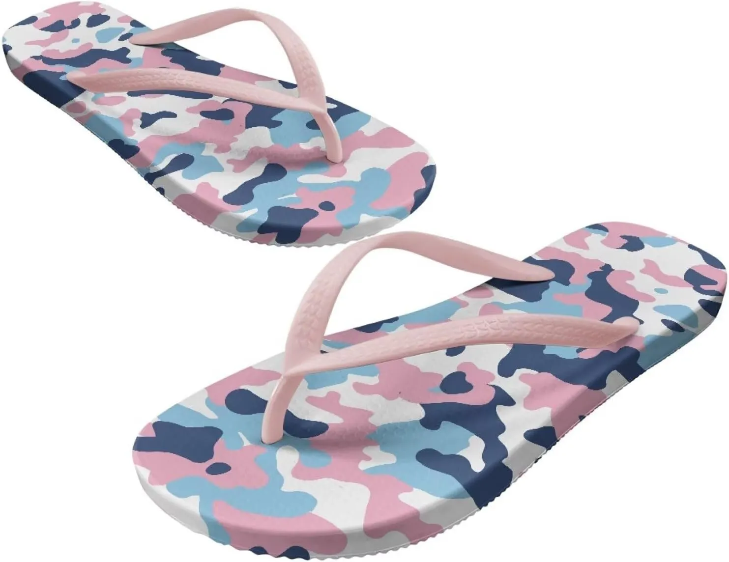 Flip Flops For Women Non-Slip Bathroom Shower Shoes Fashion Cushion EVA Indoor and Outdoor Sandals Size US 5.5-9.5