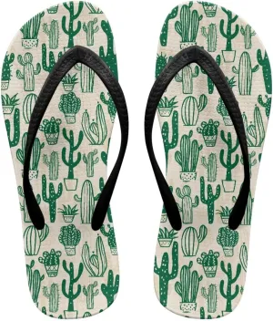 Flip Flops For Women Sandals Non-Slip Bathroom Shower Shoes Fashion Cushion EVA Indoor and Outdoor Sandals Size US 5.5-9.5