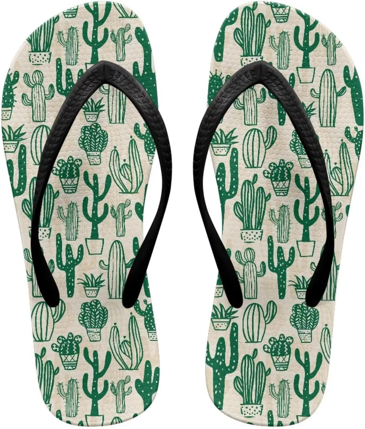 Flip Flops For Women Sandals Non-Slip Bathroom Shower Shoes Fashion Cushion EVA Indoor and Outdoor Sandals Size US 5.5-9.5