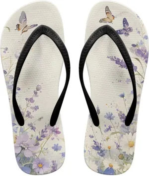 Flip Flops For Women Sandals Non-Slip Bathroom Shower Shoes Fashion Cushion EVA Indoor and Outdoor Sandals Size US 5.5-9.5