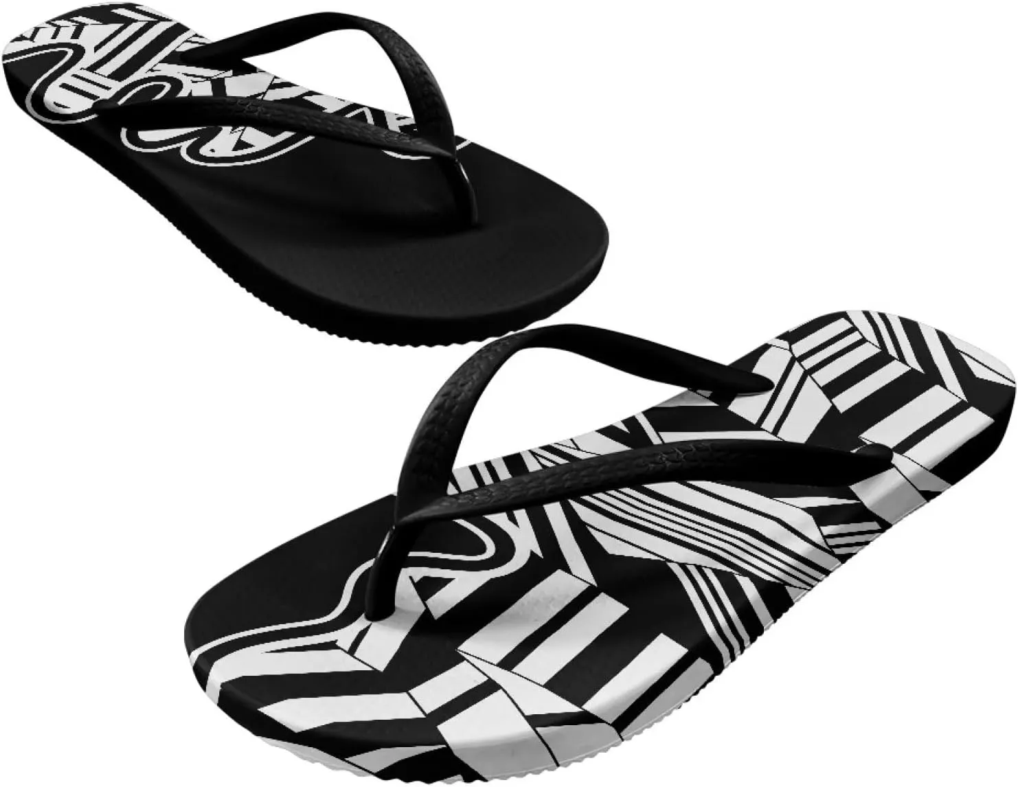 Flip Flops For Women Sandals Non-Slip Bathroom Shower Shoes Fashion Cushion EVA Indoor and Outdoor Sandals Size US 5.5-9.5