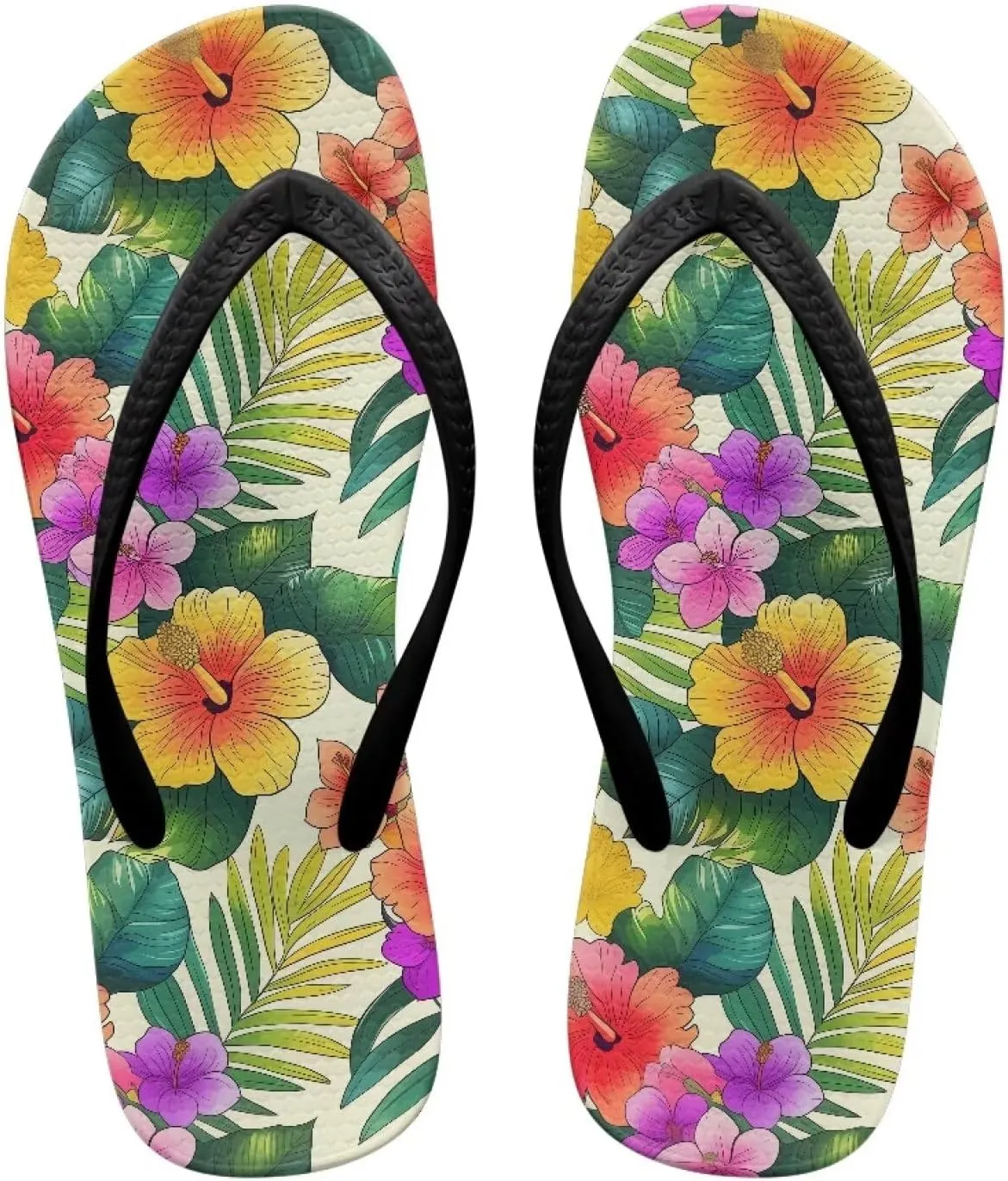 Flip Flops For Women Sandals Non-Slip Bathroom Shower Shoes Fashion Cushion EVA Indoor and Outdoor Sandals Size US 5.5-9.5
