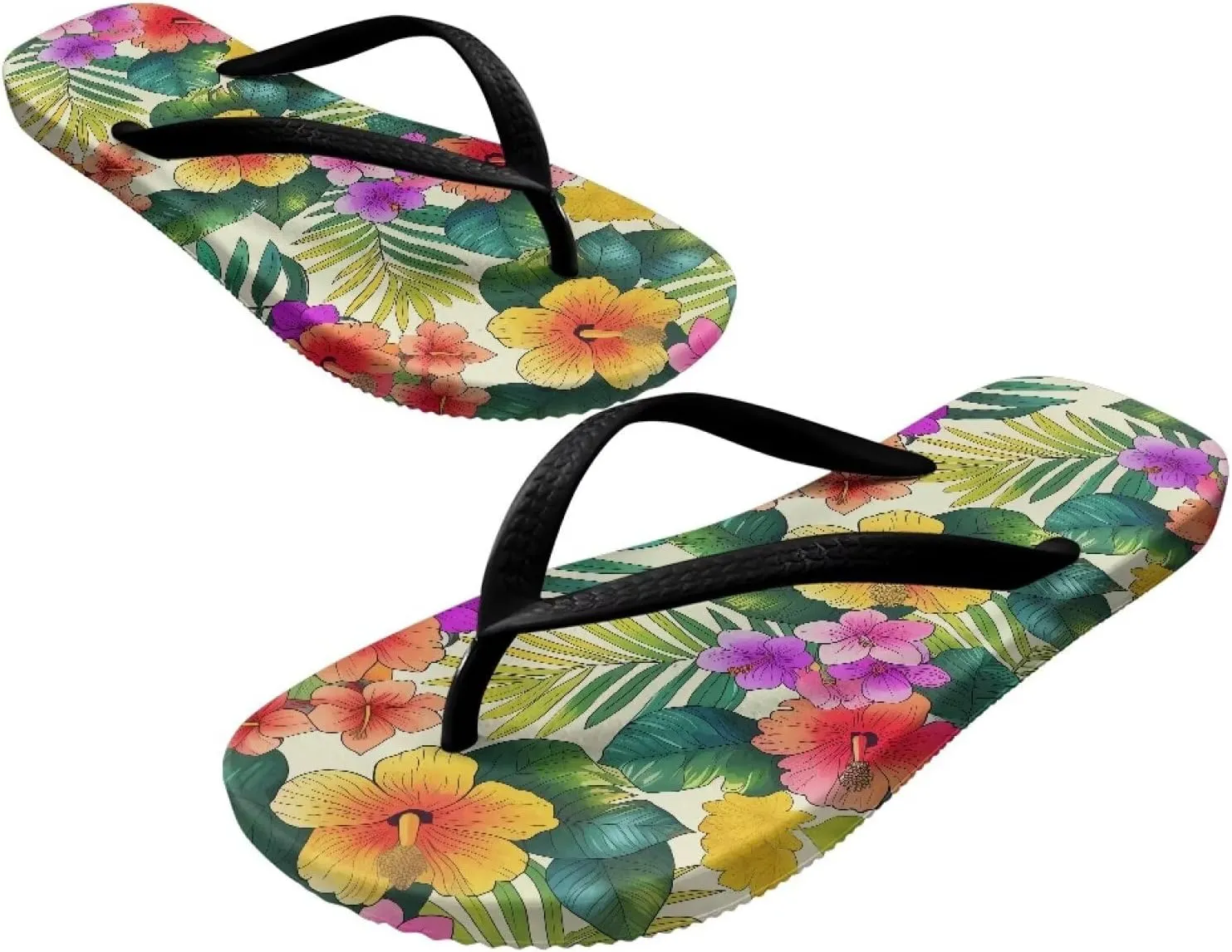 Flip Flops For Women Sandals Non-Slip Bathroom Shower Shoes Fashion Cushion EVA Indoor and Outdoor Sandals Size US 5.5-9.5