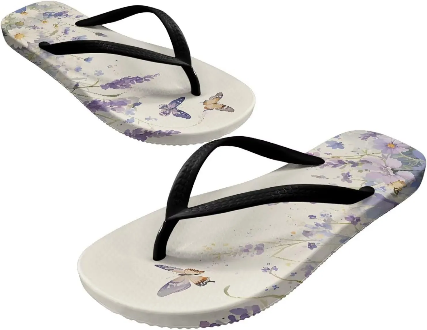 Flip Flops For Women Sandals Non-Slip Bathroom Shower Shoes Fashion Cushion EVA Indoor and Outdoor Sandals Size US 5.5-9.5