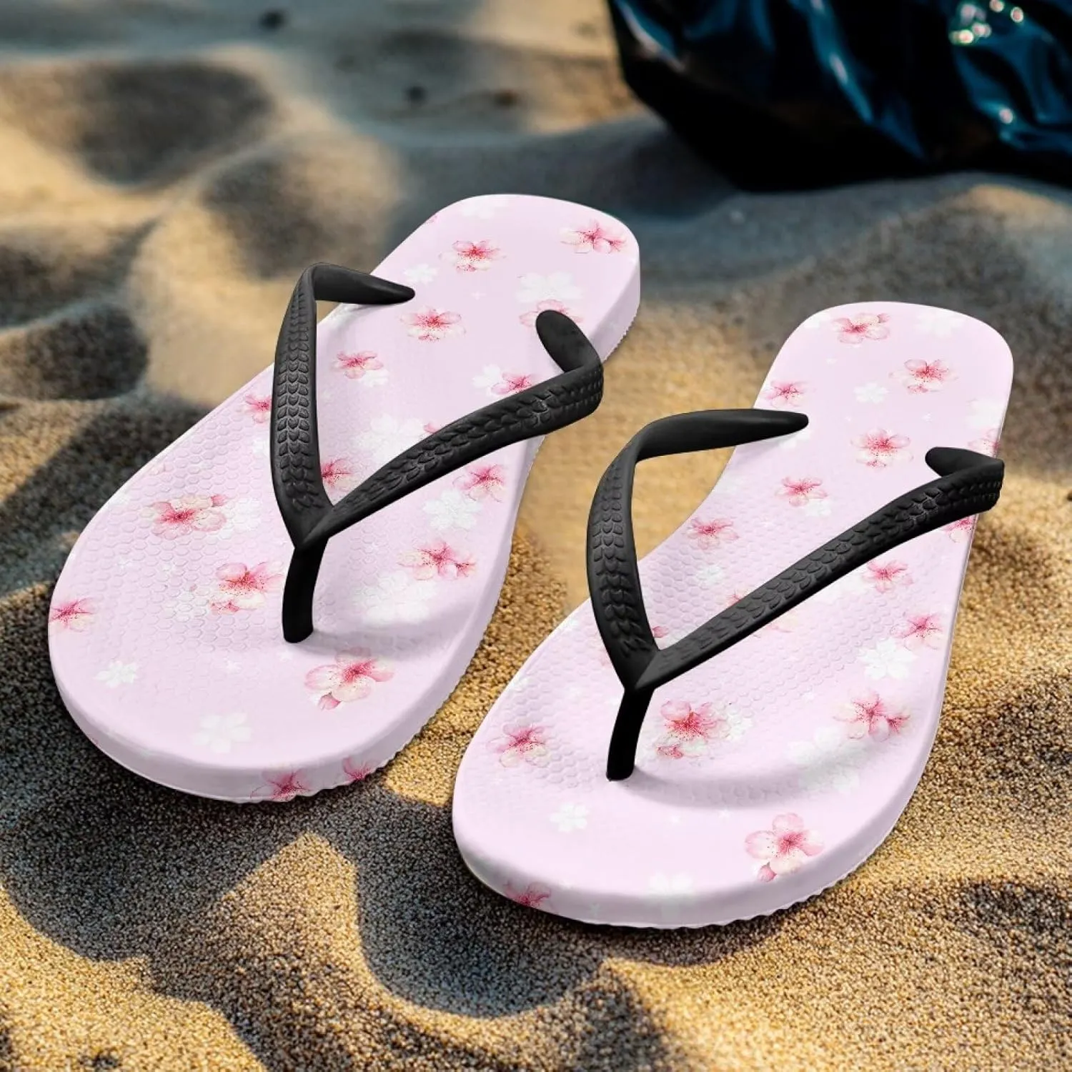 Flip Flops For Women Sandals Non-Slip Bathroom Shower Shoes Fashion Cushion EVA Indoor and Outdoor Sandals Size US 5.5-9.5