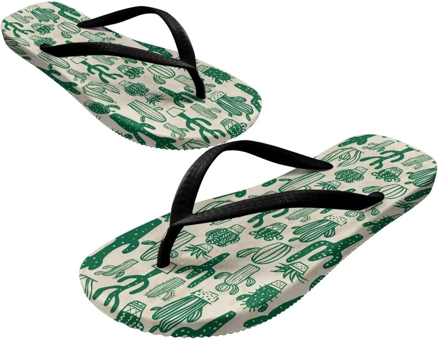 Flip Flops For Women Sandals Non-Slip Bathroom Shower Shoes Fashion Cushion EVA Indoor and Outdoor Sandals Size US 5.5-9.5