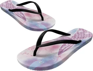 Flip Flops For Women Sandals Non-Slip Bathroom Shower Shoes Fashion Cushion Indoor and Outdoor Sandals SizeUS 5-9