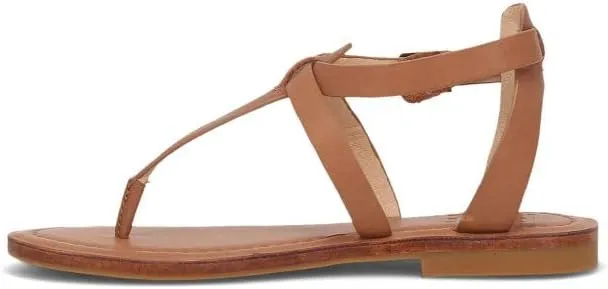 Frye Taylor Women’s Sandals - Soft Full-Grain Leather with Padded Footbed, Adjustable Ankle Strap, and Flexible Rubber Outsole with Low Heel