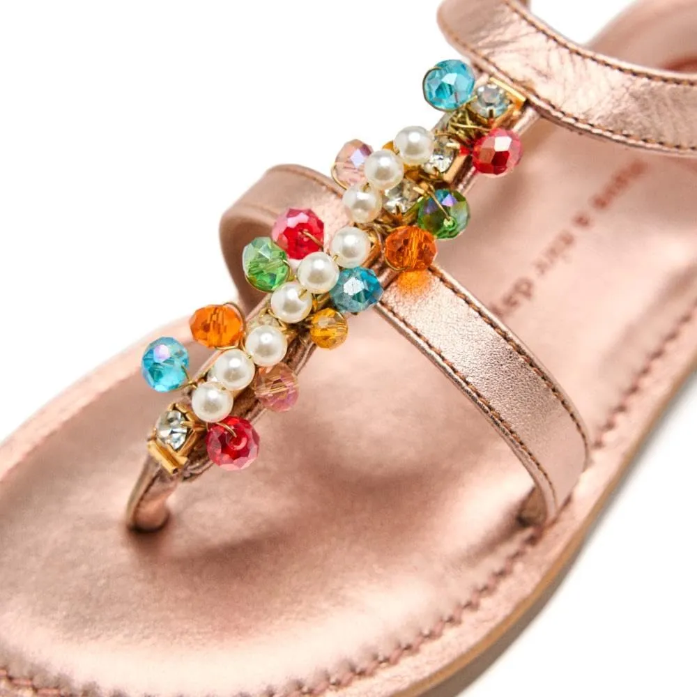 GIOSEPPO Girl's Modern Flat Sandal