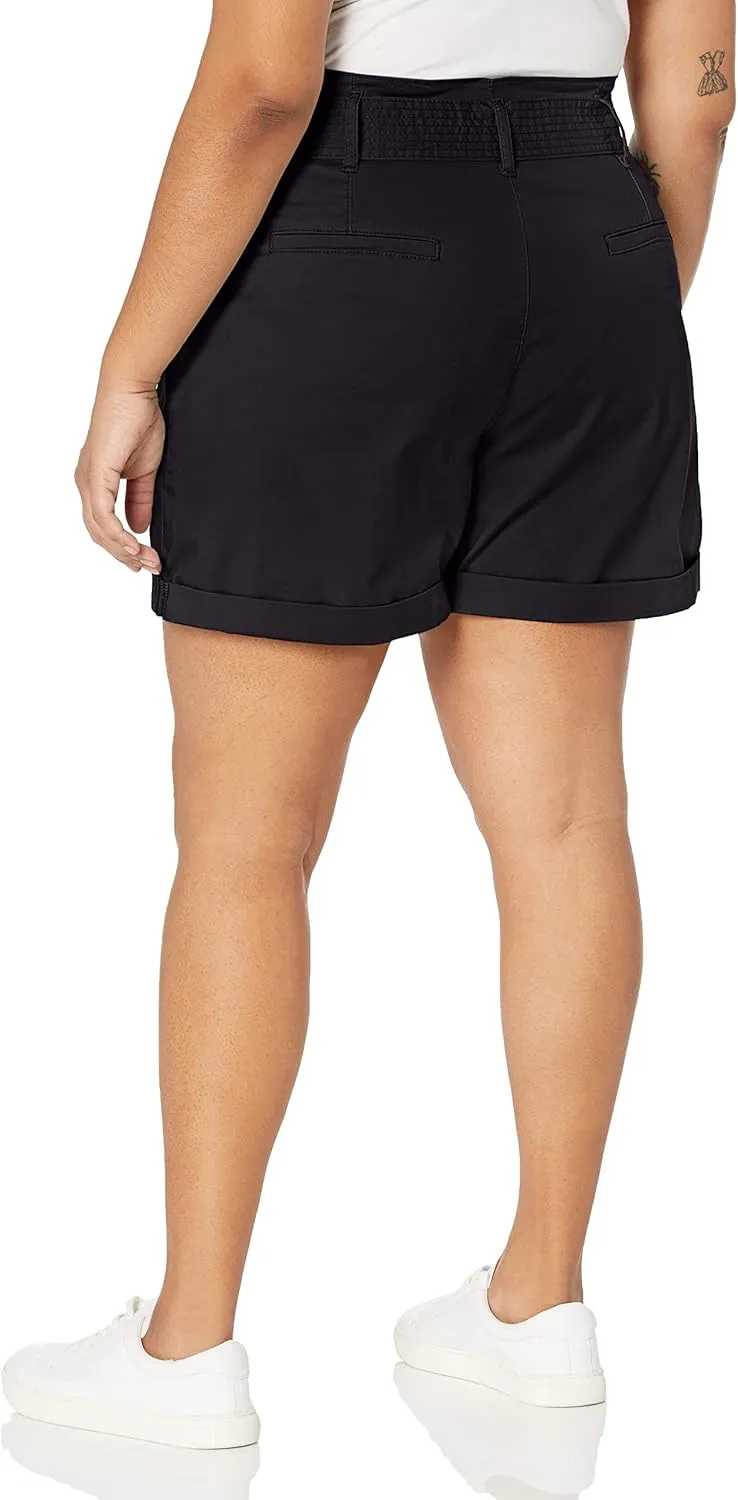 Gloria Vanderbilt Women's Trapunto Self Belt Vacation Short Standard