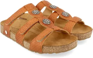 HAFLINGER Women's Leather Adjustable Open Toe Alice Slide Sandals