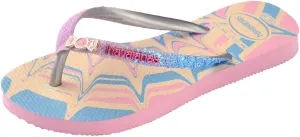 Havaianas Kids Slim Glitter Flip Flops - Kids' Summer Sandals for Girls - Buttercream, 13C/1Y Little Kid