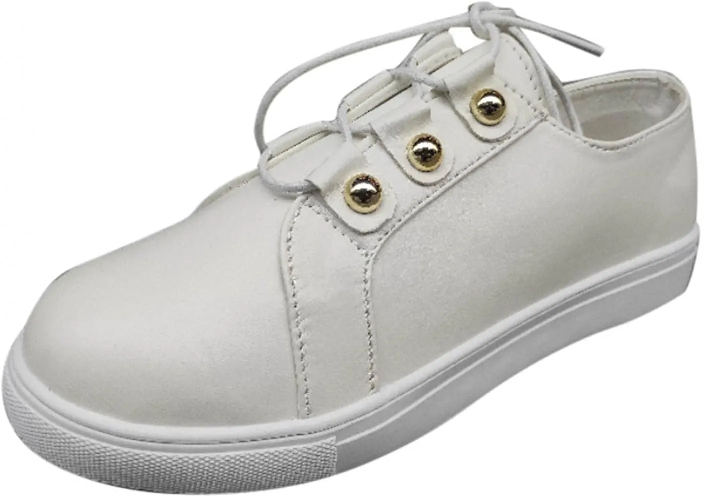 Hbeylia Platform Fashion Sneakers For Women Casual Leather Lace Up Chunky Bottom High Heels Slip On Flats Walking Shoes Low Top Play Sneakers Running Sport Shoes For Girls