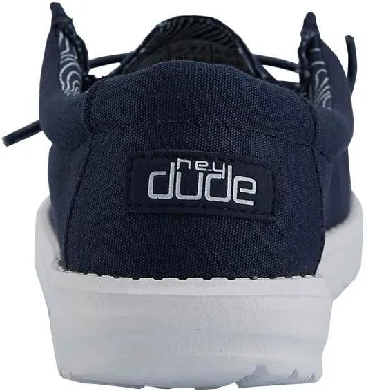 Hey Dude Boy's Wally Youth Multiple Colors | Boy’s Shoes | Boy's Lace Up Loafers | Comfortable & Light-Weight
