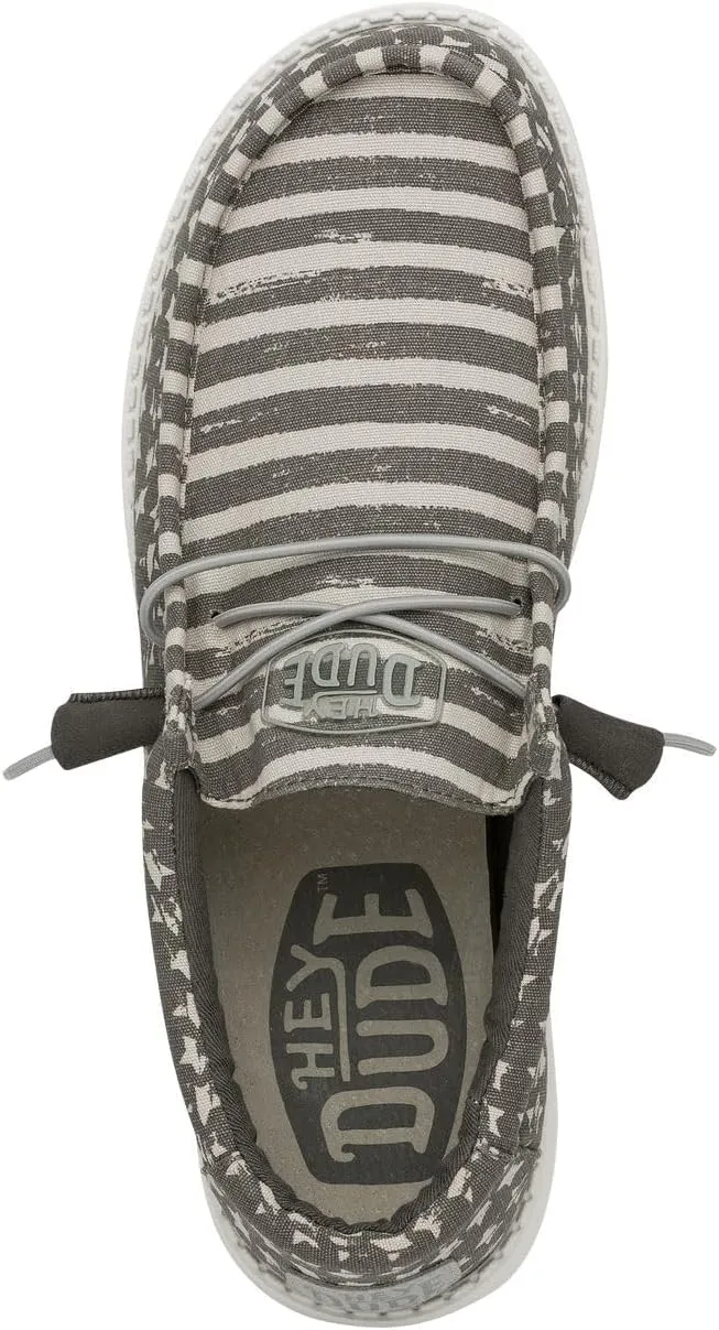 Hey Dude Men's All Wally Styles | Men’s Shoes | Men's Lace Up Loafers | Comfortable & Light-Weight