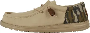 Hey Dude Wally Funk Mossy Oak Original Bottomland Loafers for Men - Ripstop Upper - Round-Toe Silhouette