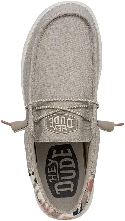 Hey Dude Wally Funk Mossy Oak Original Bottomland Loafers for Men - Ripstop Upper - Round-Toe Silhouette