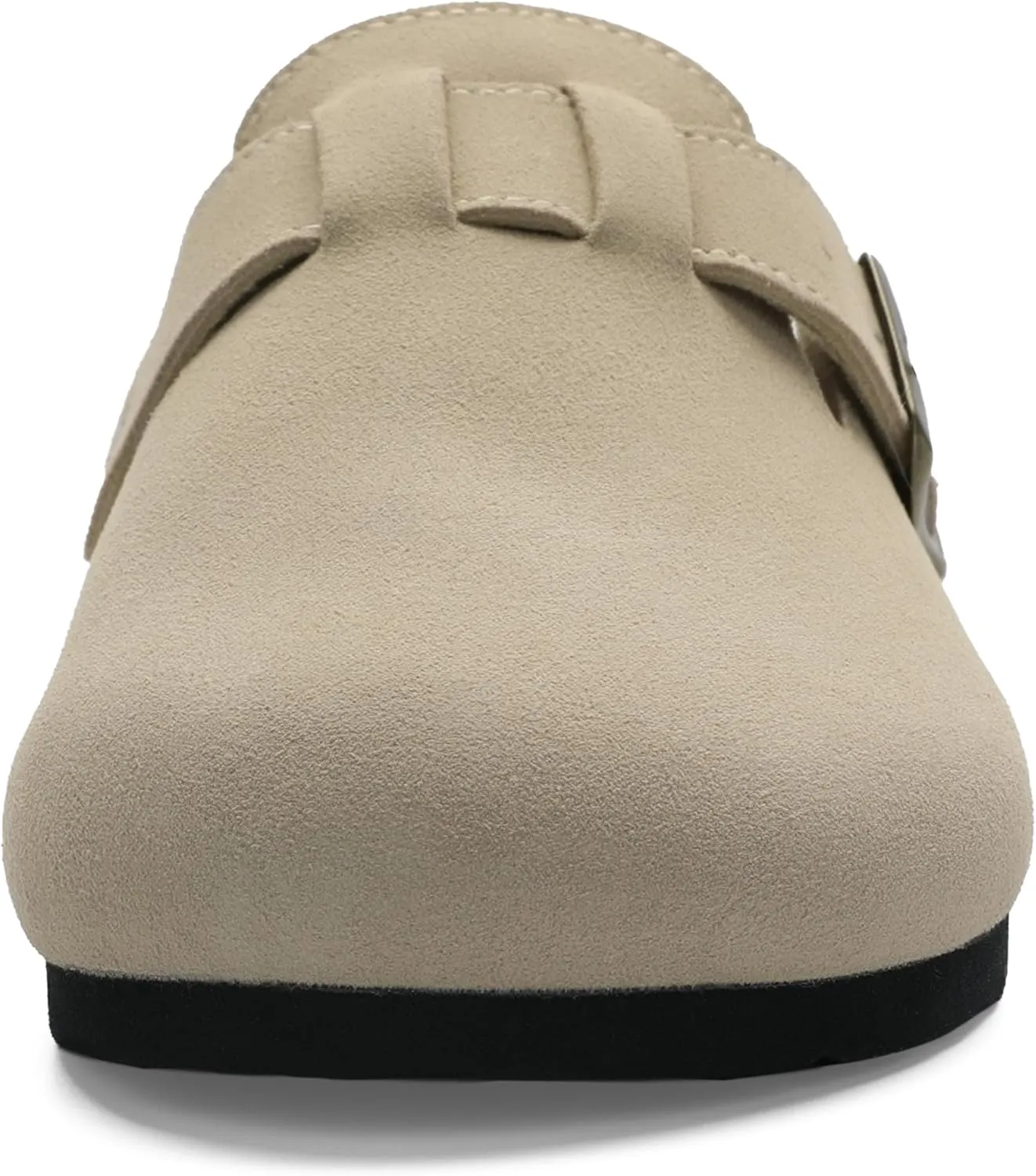 HOMETRUE Womens Clogs Slippers Sandals with Cushioned Cork-Footbed