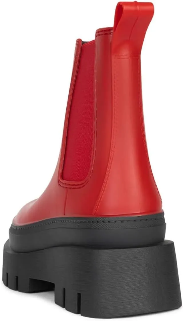 Jeffrey Campbell RAIN-Storm Rain Boots Brown Honey