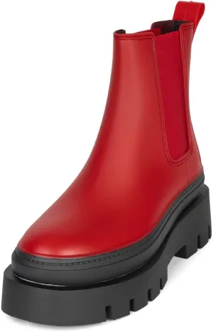 Jeffrey Campbell RAIN-Storm Rain Boots Brown Honey