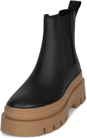 Jeffrey Campbell RAIN-Storm Rain Boots Brown Honey