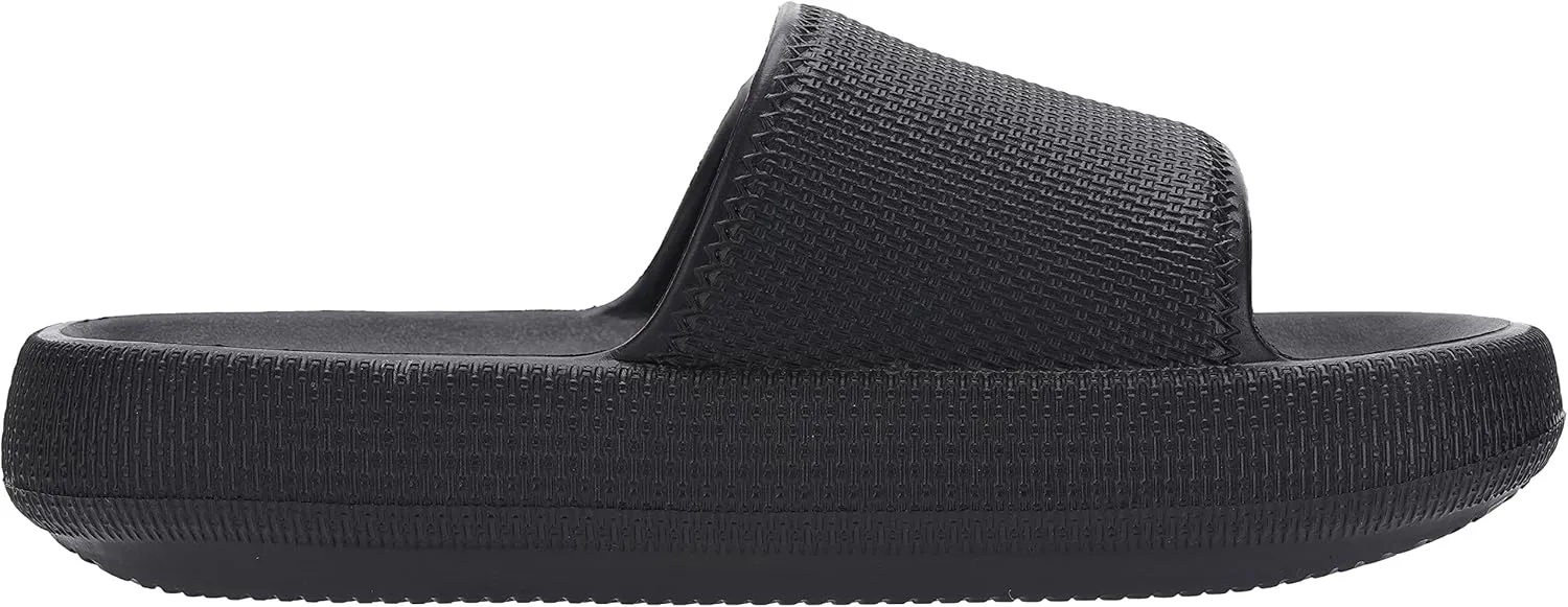 Joomra Slides for Women and Men Recovery Pillow Slippers Diabetic Sandals | Adjustable Strap | Dual Cushioned Thick Sole