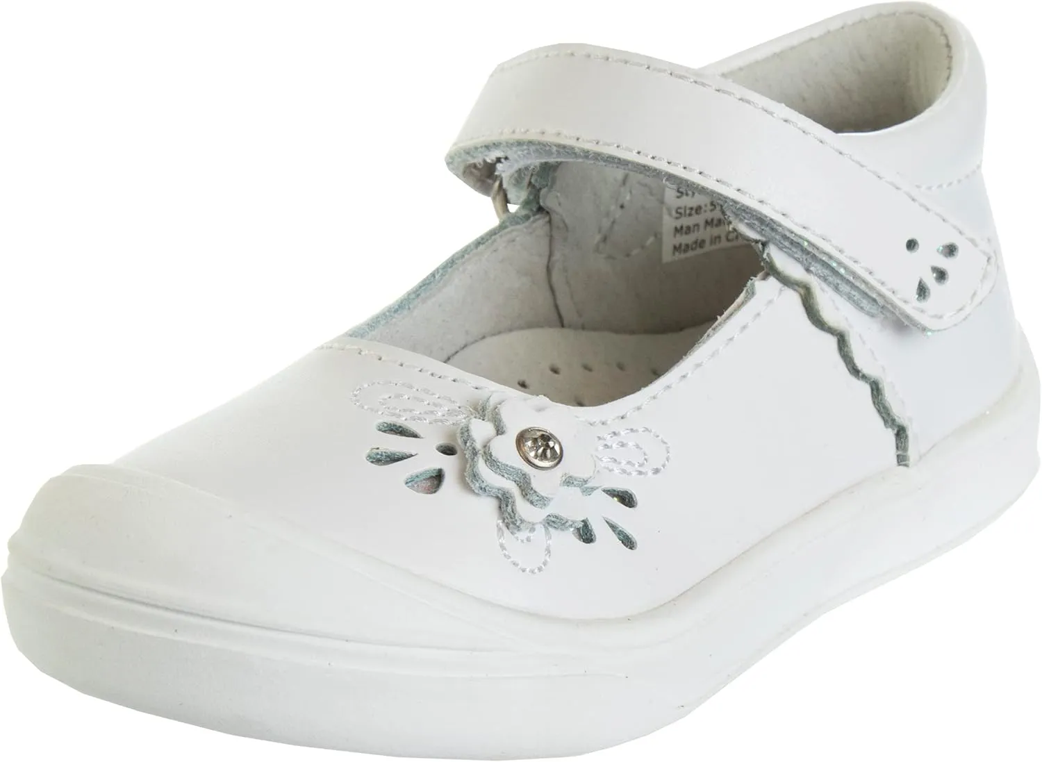 Josmo Smart Step Girls Baby Mary Jane Walking Shoe Flats