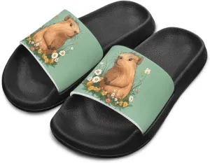 JoyLamoria Animals Design Sandals House Slides Kids Cloud Slippers Cushioned Non Slip Indoor Outdoor Lightweight Open Toe Comfy