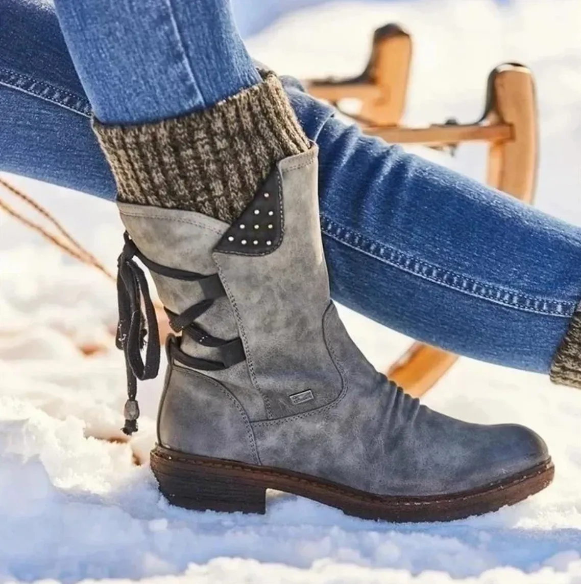 Julia | Wool Boots With Orthopedic