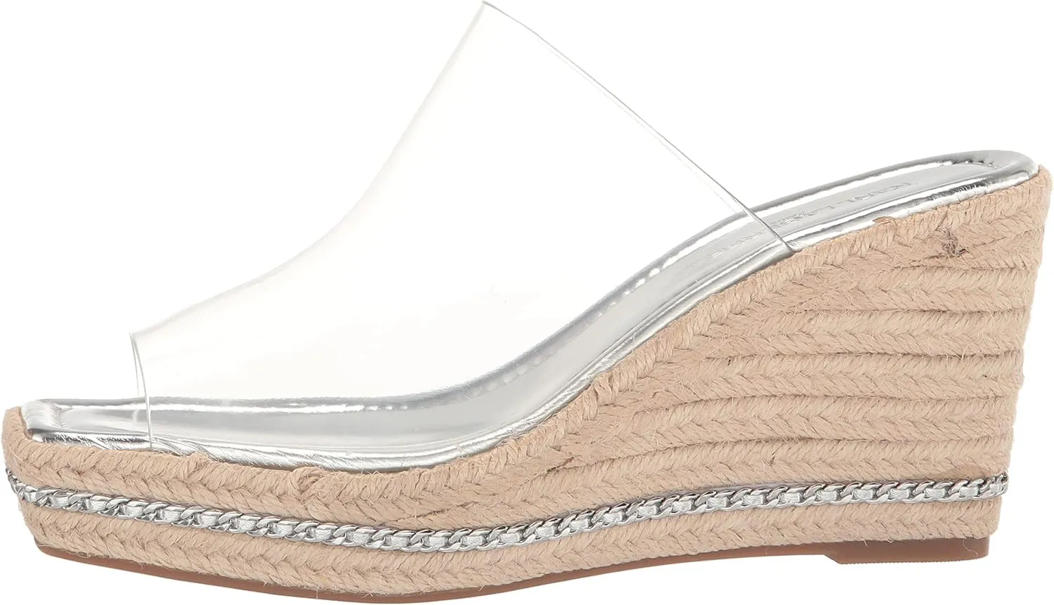 Karl Lagerfeld Paris Women's Corissa Slip on Espadrille Wedge Sandal