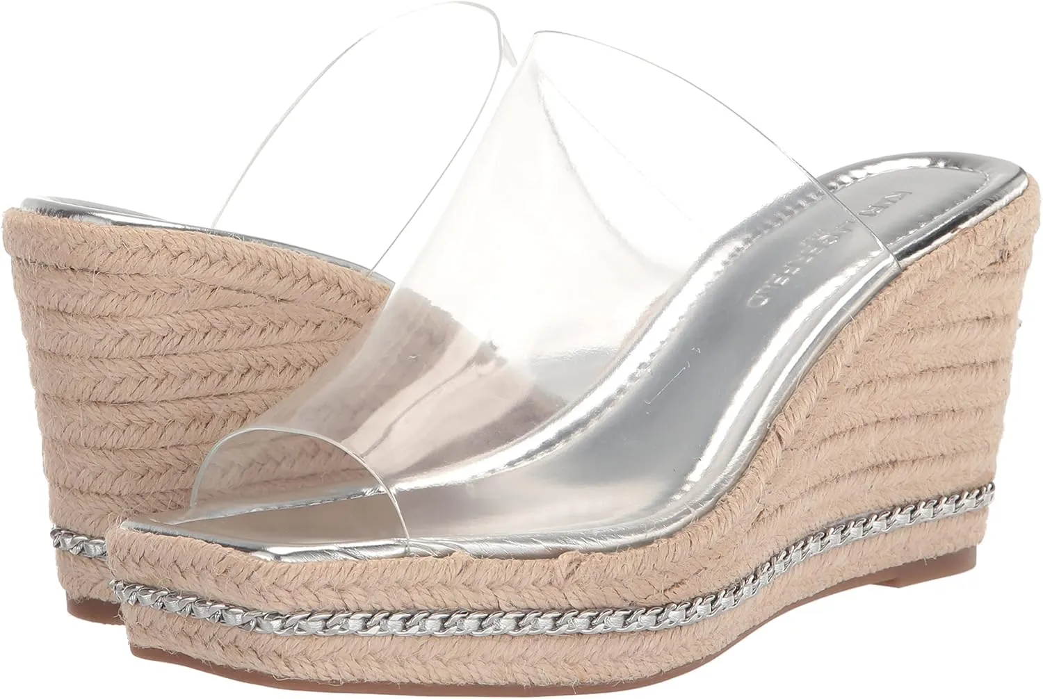 Karl Lagerfeld Paris Women's Corissa Slip on Espadrille Wedge Sandal